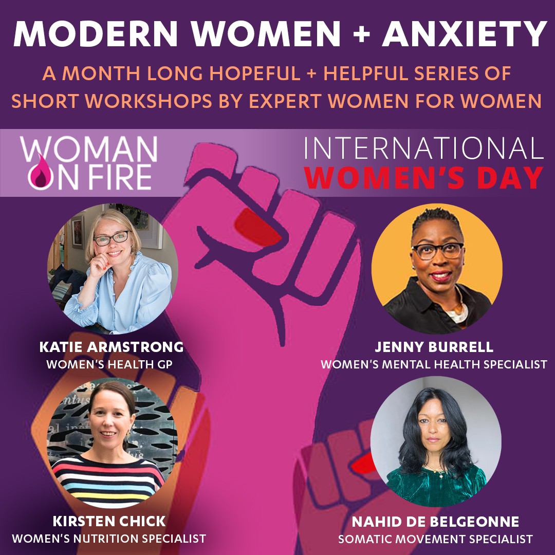 International Womens Day - workshop series on Modern women & anxiety